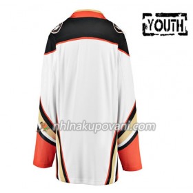 Anaheim Ducks Dresy Blank Adidas Bílá Authentic - Dětské